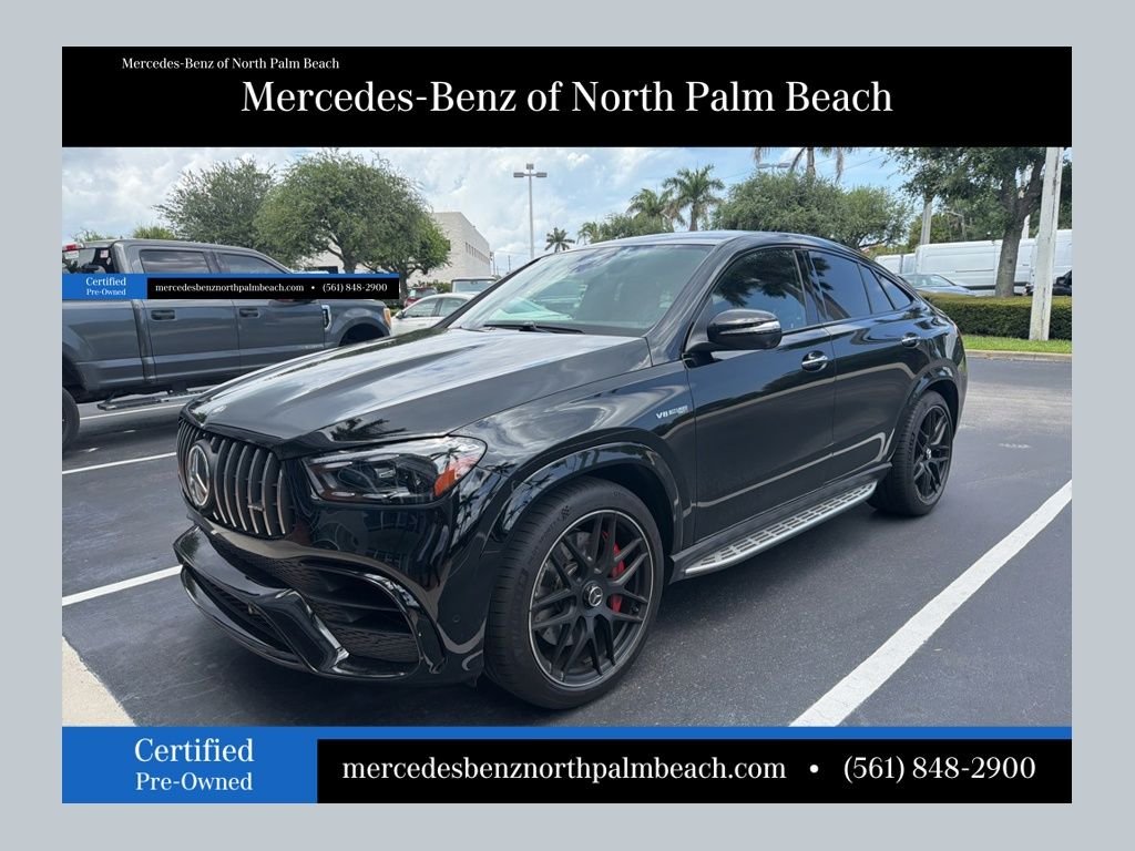 Certified Used 2026 Black Mercedes-Benz GLE 63 S AMG® image 1