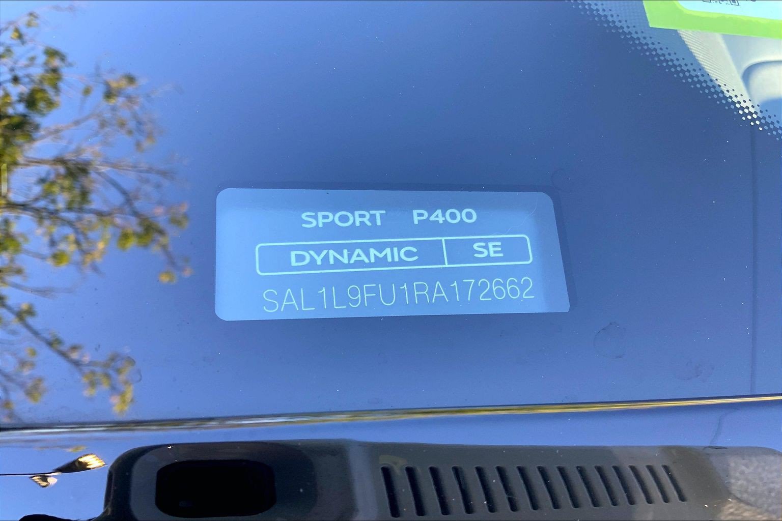 Certified Used 2024 Santorini Black Metallic Land Rover Dynamic SE image 4