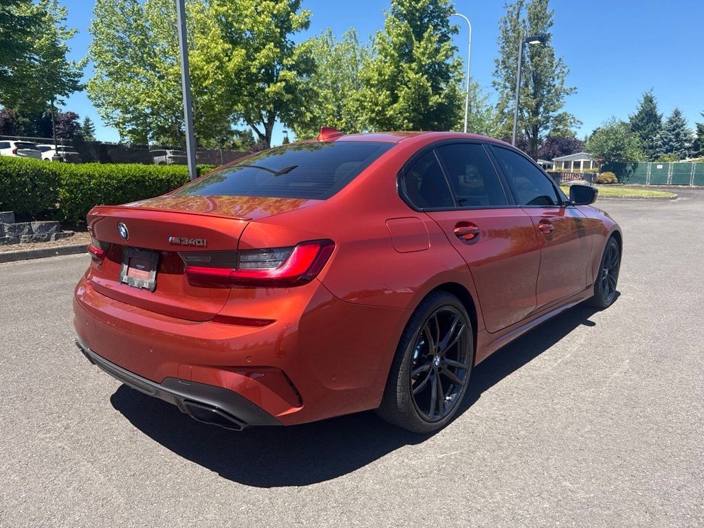 Used 2022 Sunset Orange Metallic BMW M340i xDrive image 6