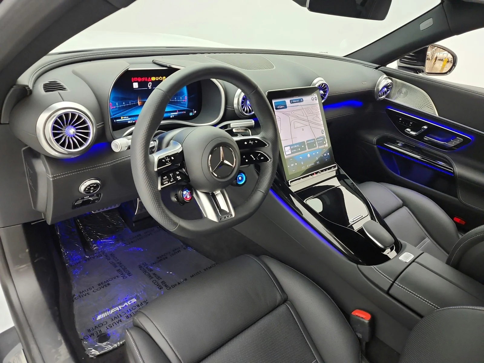Certified Used 2024 MANUFAKTUR Moonlight White Metallic Mercedes-Benz AMG® GT 55 Coupe image 9