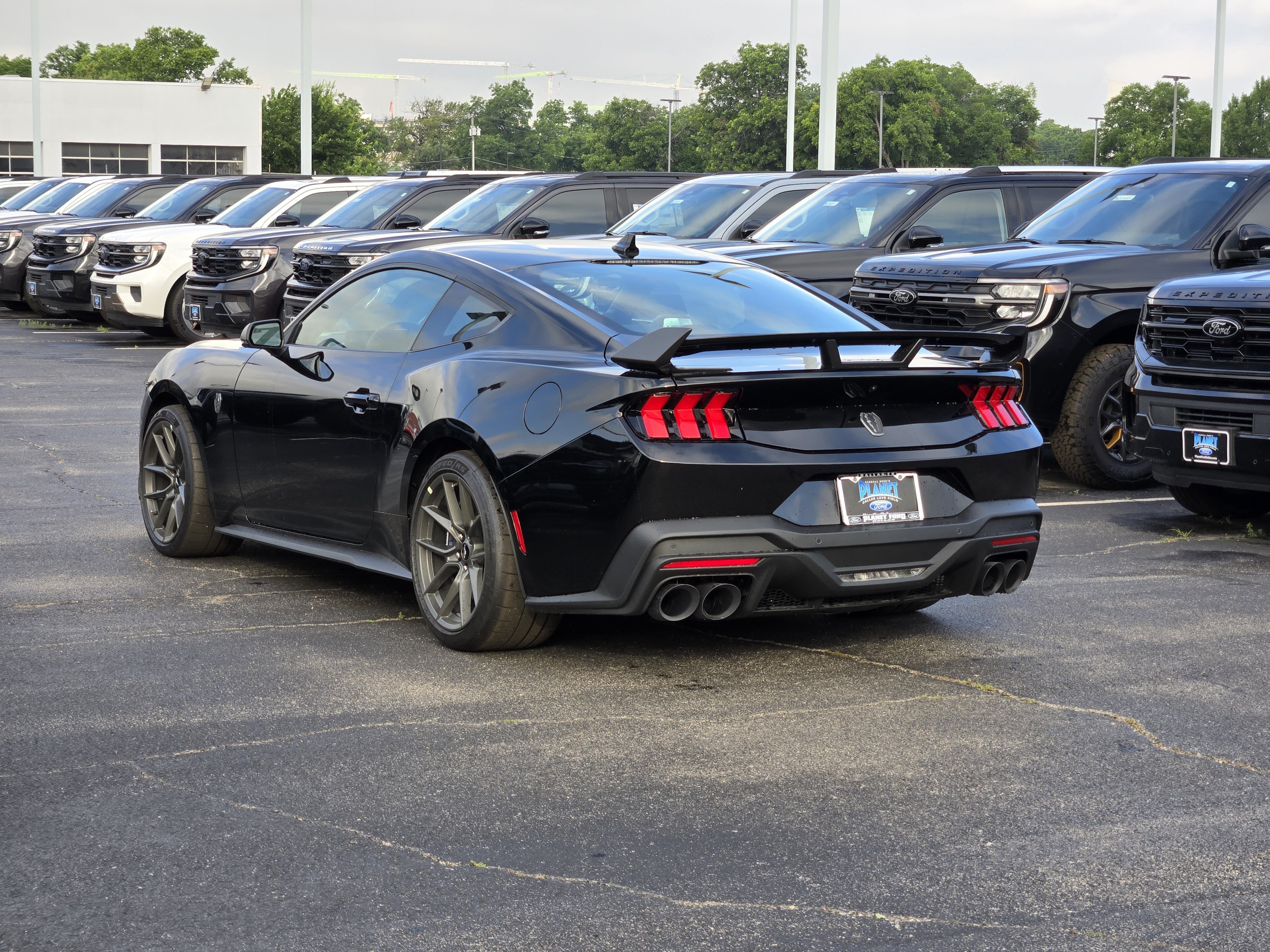 New 2026 Shadow Black Ford Dark Horse Premium image 3