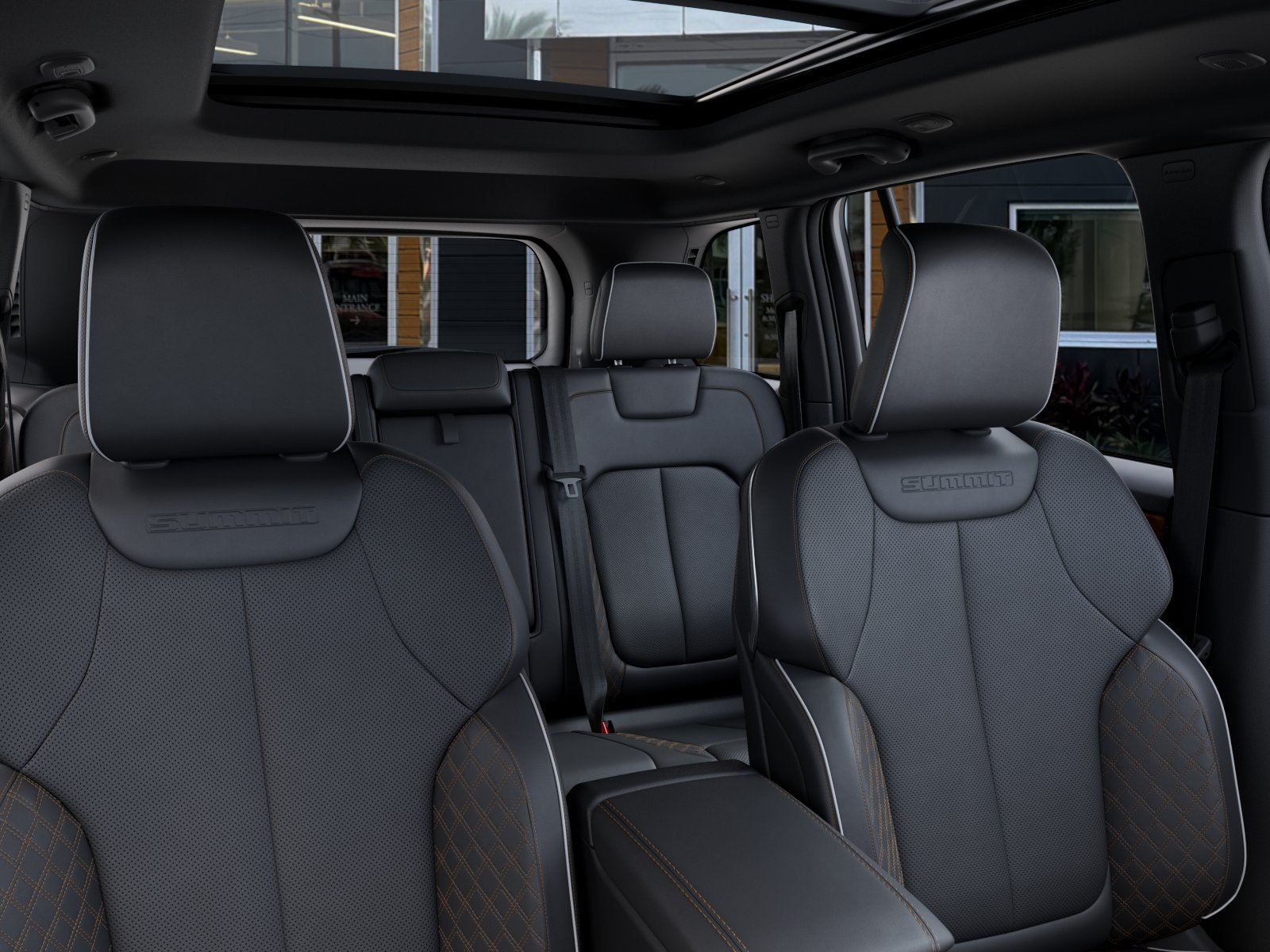New 2026 Diamond Black Crystal Pearl-Coat Exterior Paint Jeep Summit image 60