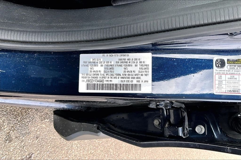 Used 2015 Blue Mazda Grand Touring image 29