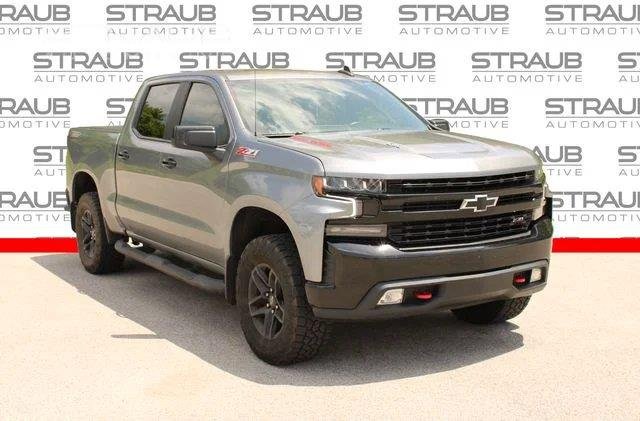 Used 2021 Satin Steel Metallic Chevrolet LT Trail Boss image 1