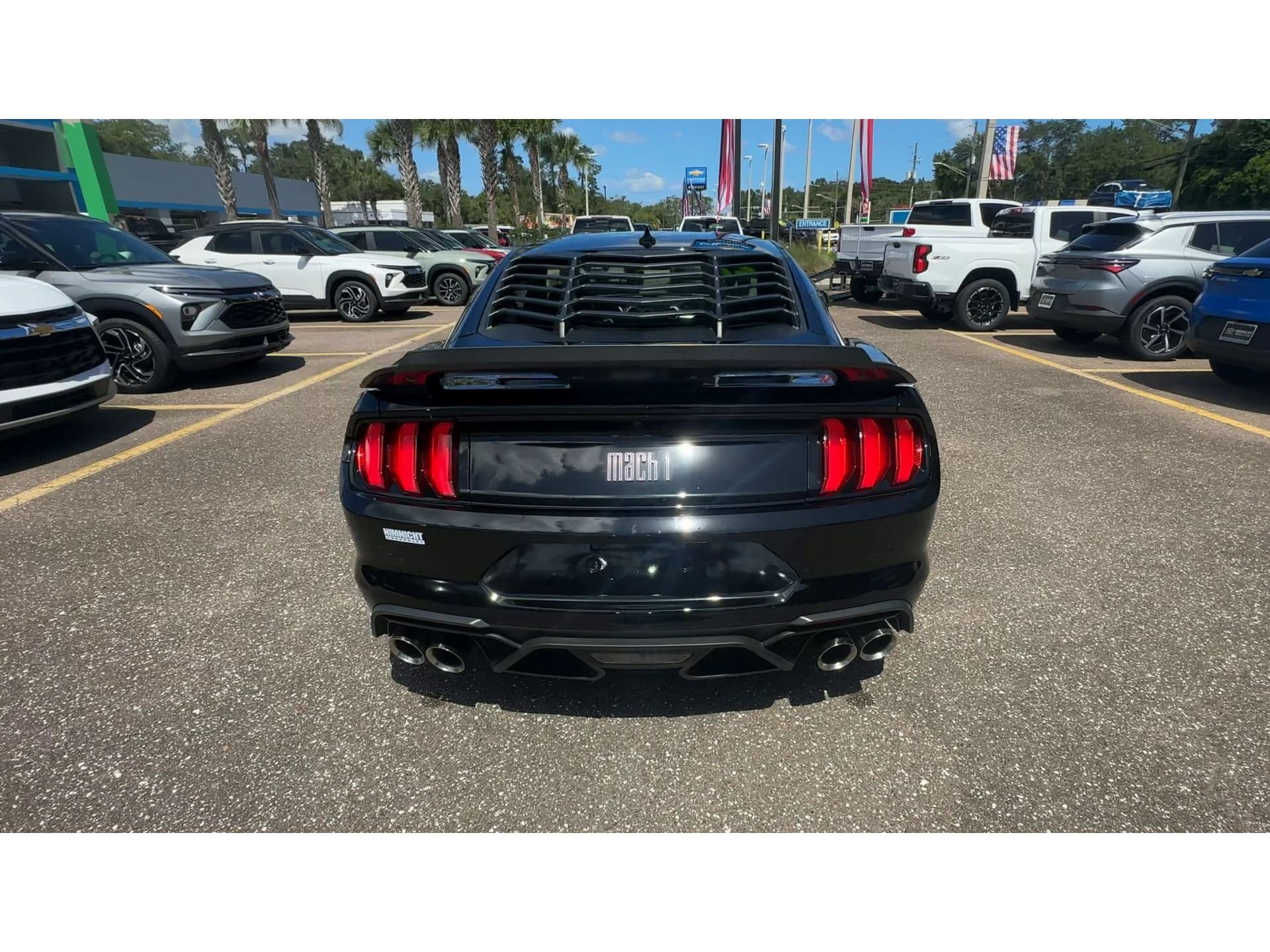Used 2022 Black Ford Mach 1 image 3