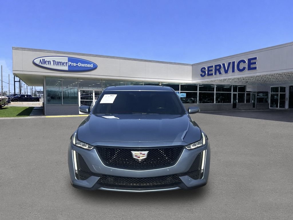 Used 2023 Midnight Steel Metallic Cadillac V-Series image 3