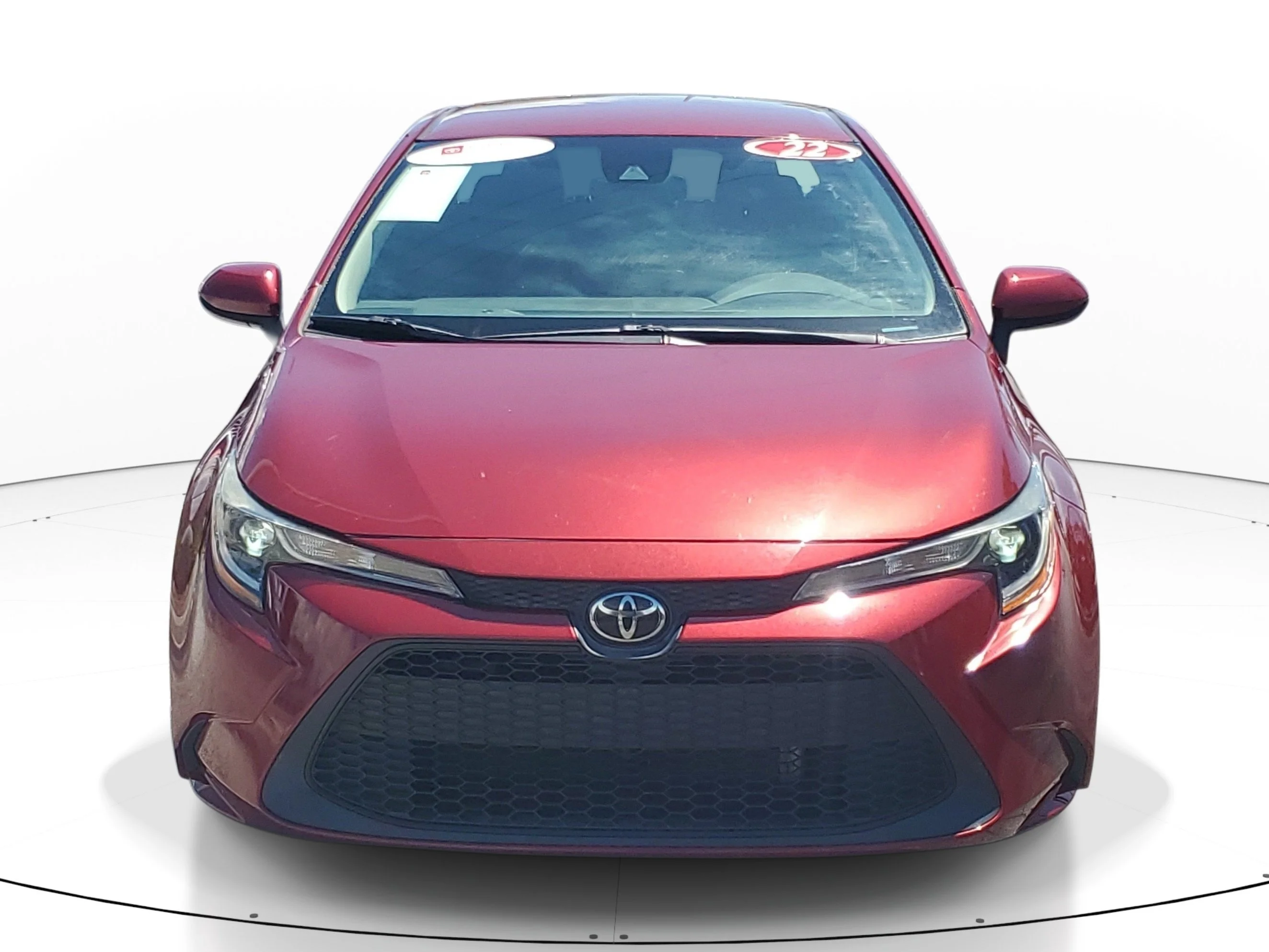 Used 2022 Ruby Flare Pearl Toyota LE image 2