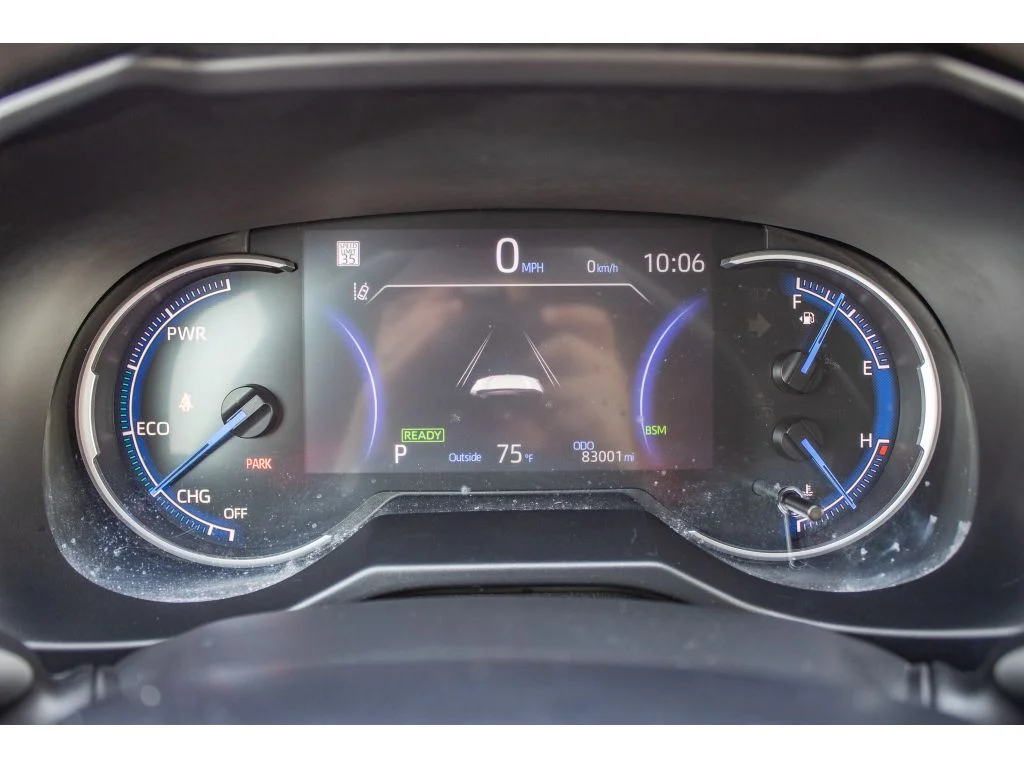 Used 2024 Magnetic Gray Metallic Toyota Hybrid XLE image 35
