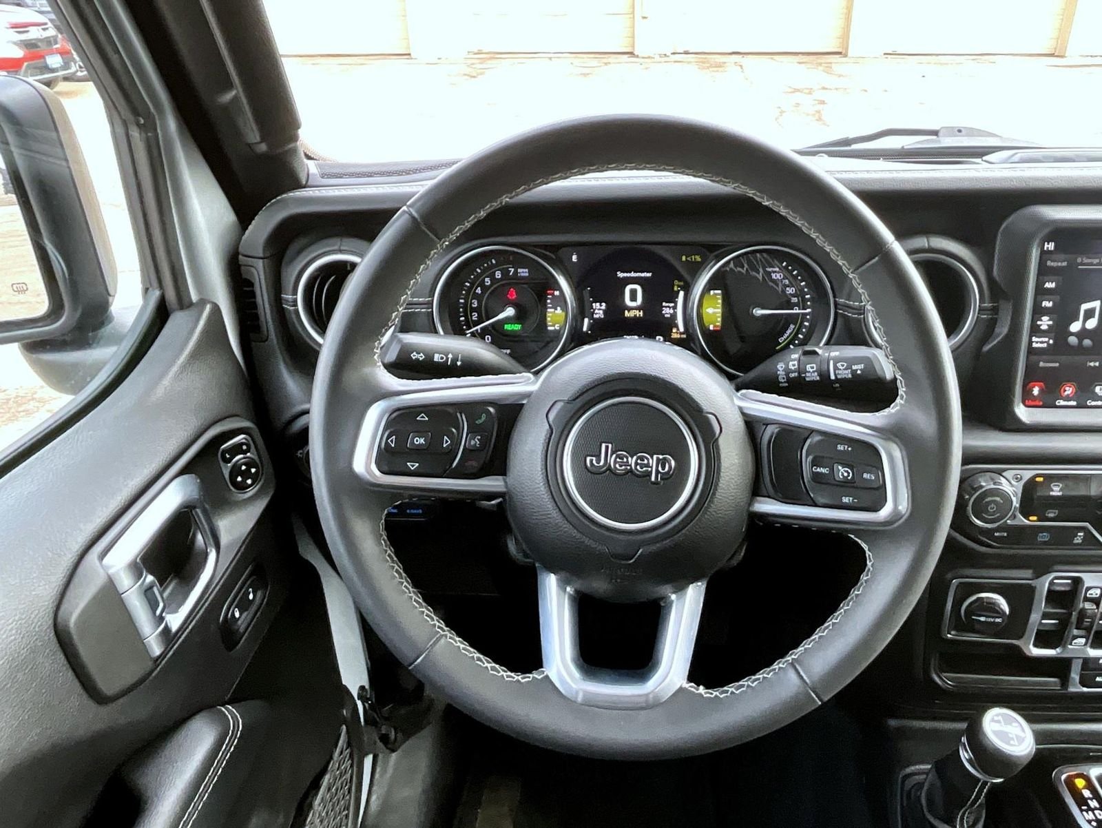 Used 2023 Silver Jeep Sahara 4xe image 12