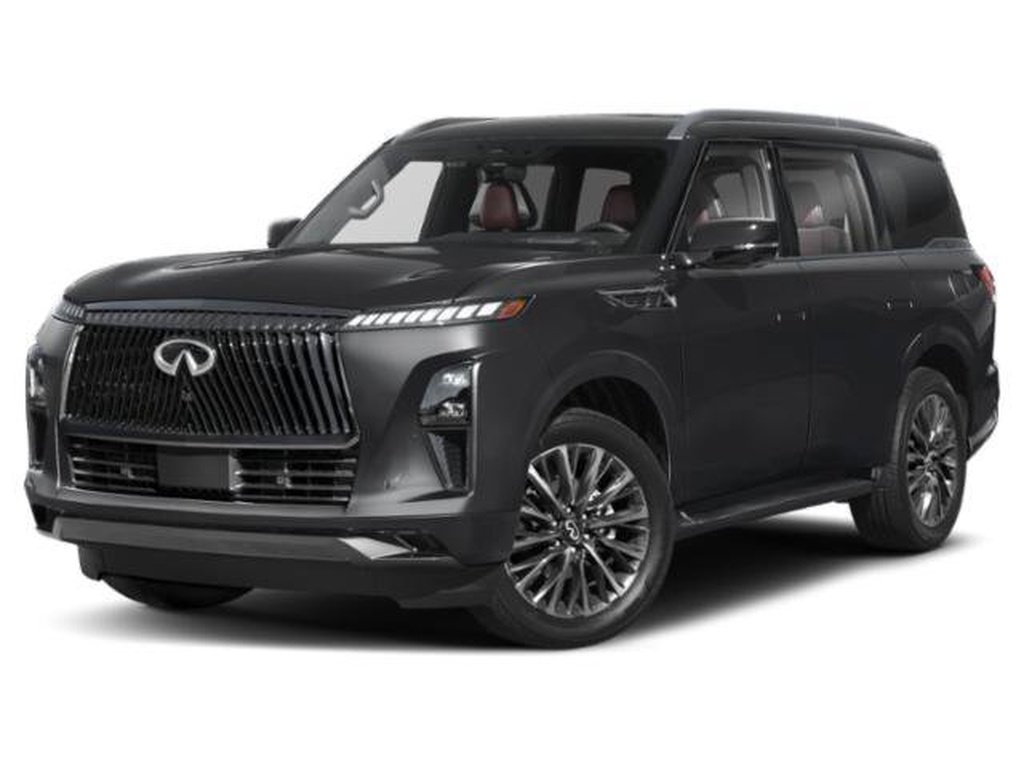 Used 2025 Dynamic Metal w/ Black Obsidian Roof INFINITI Autograph image 35