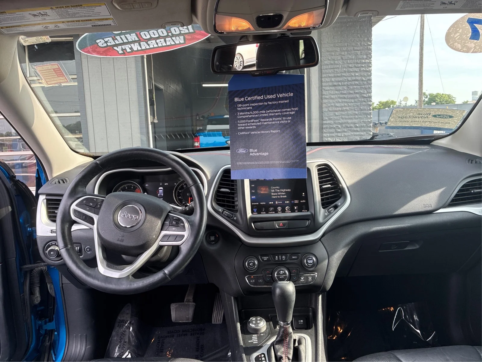 Used 2017 Hydro Blue Jeep Trailhawk L Plus image 21