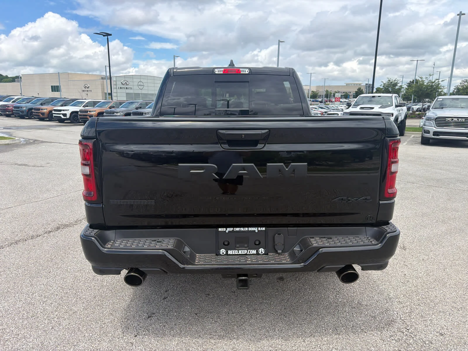 New 2026 Diamond Black Crystal Pearlcoat Ram Big Horn image 8