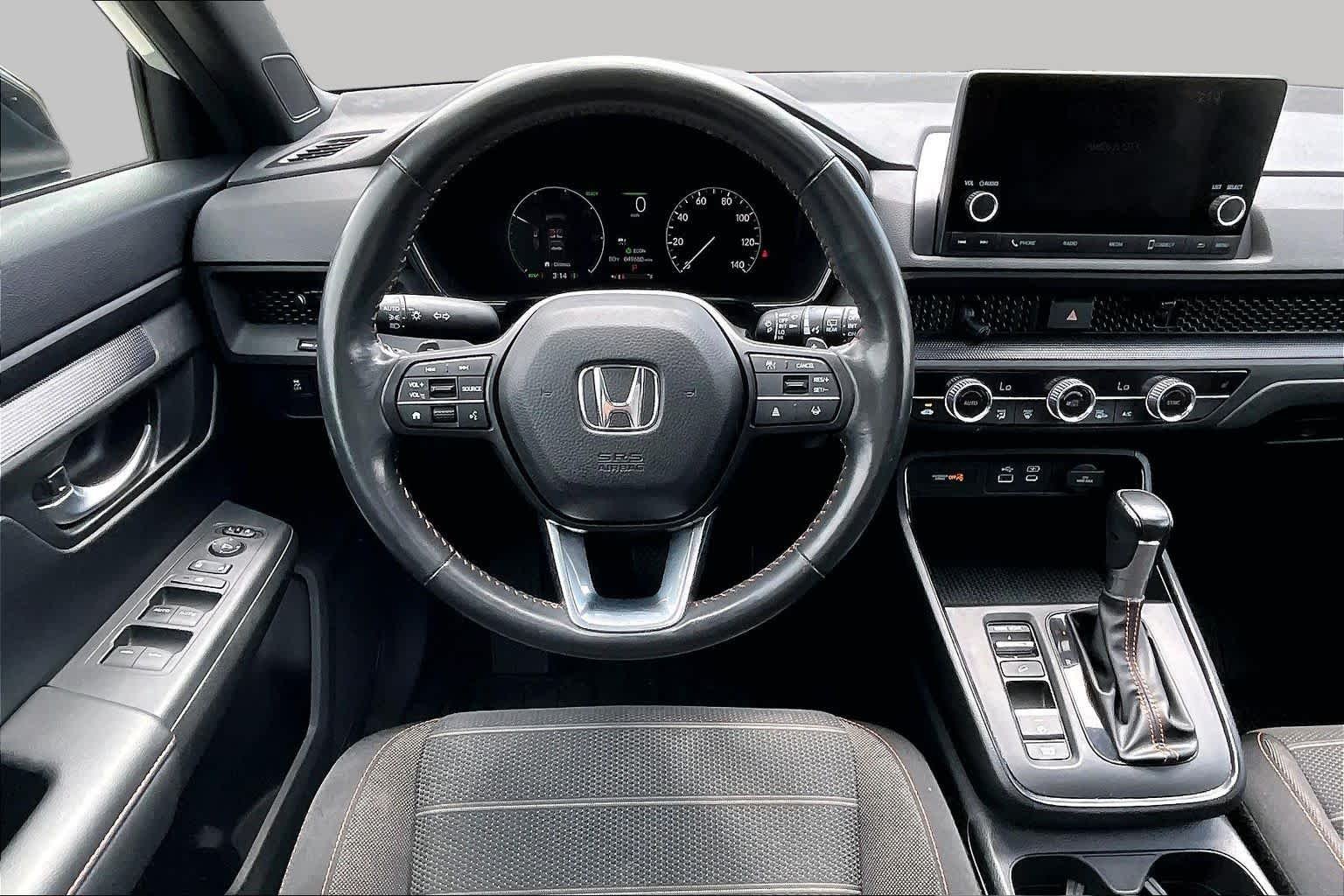 Used 2024 Platinum White Pearl Honda Sport image 6