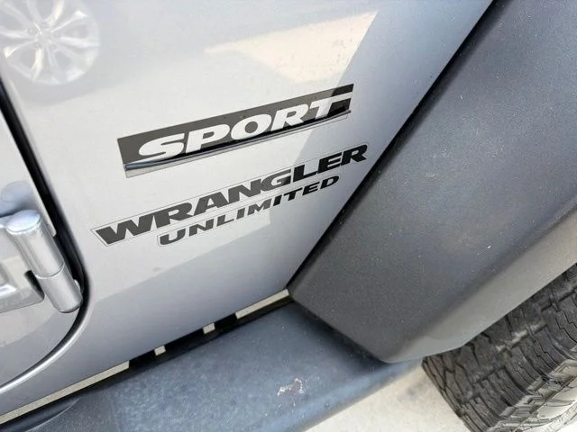 Used 2014 Billet Metallic Clearcoat Jeep Unlimited Sport image 35