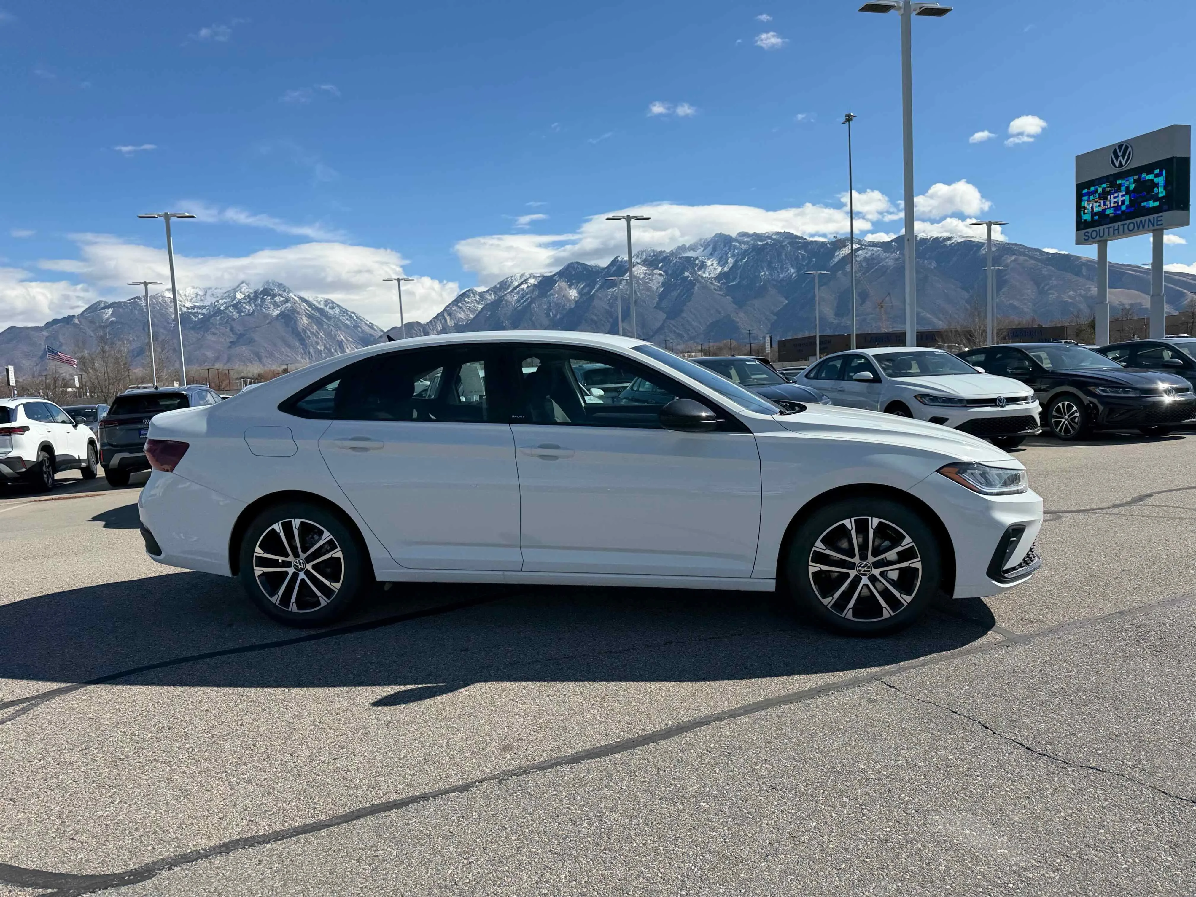 New 2026 Pure White Volkswagen Sport image 8