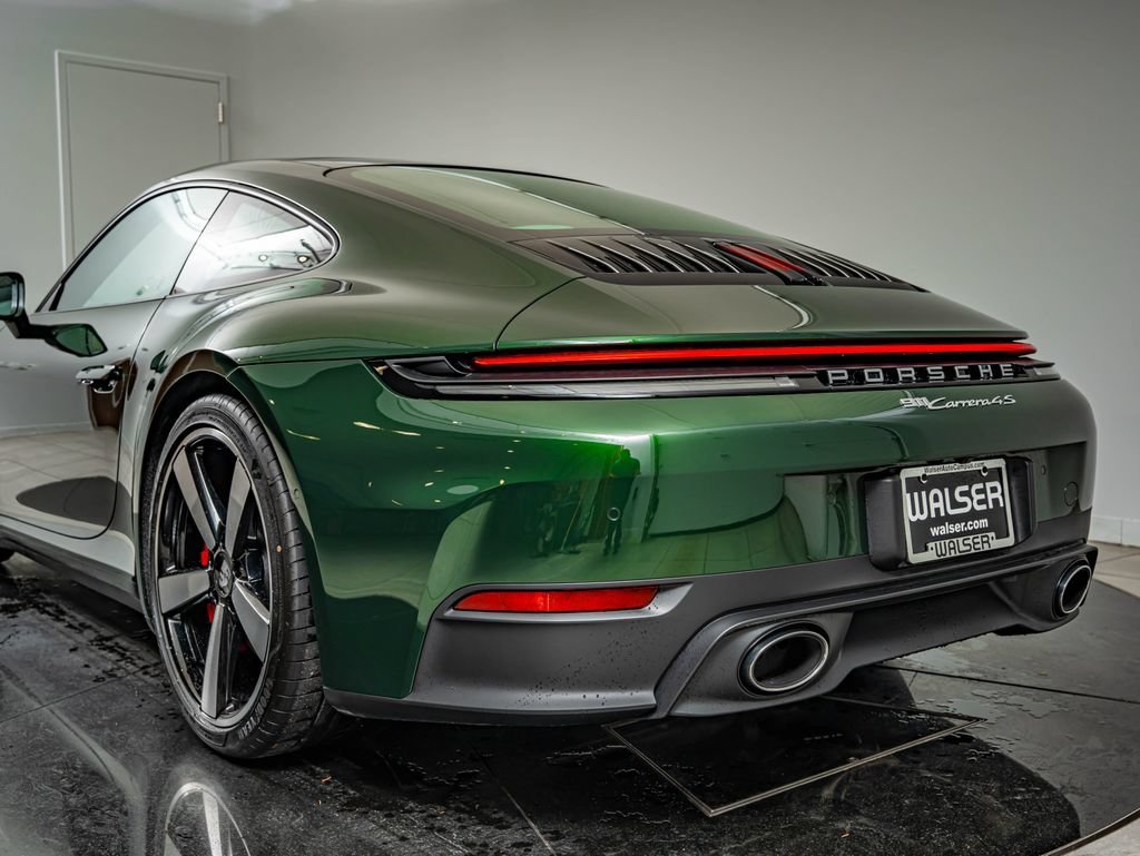 New 2026 Oak Green Metallic Neo Porsche Carrera 4S image 24