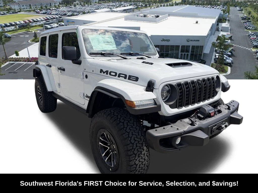 New 2027 Bright White Clear-Coat Paint Jeep Moab 392 image 2