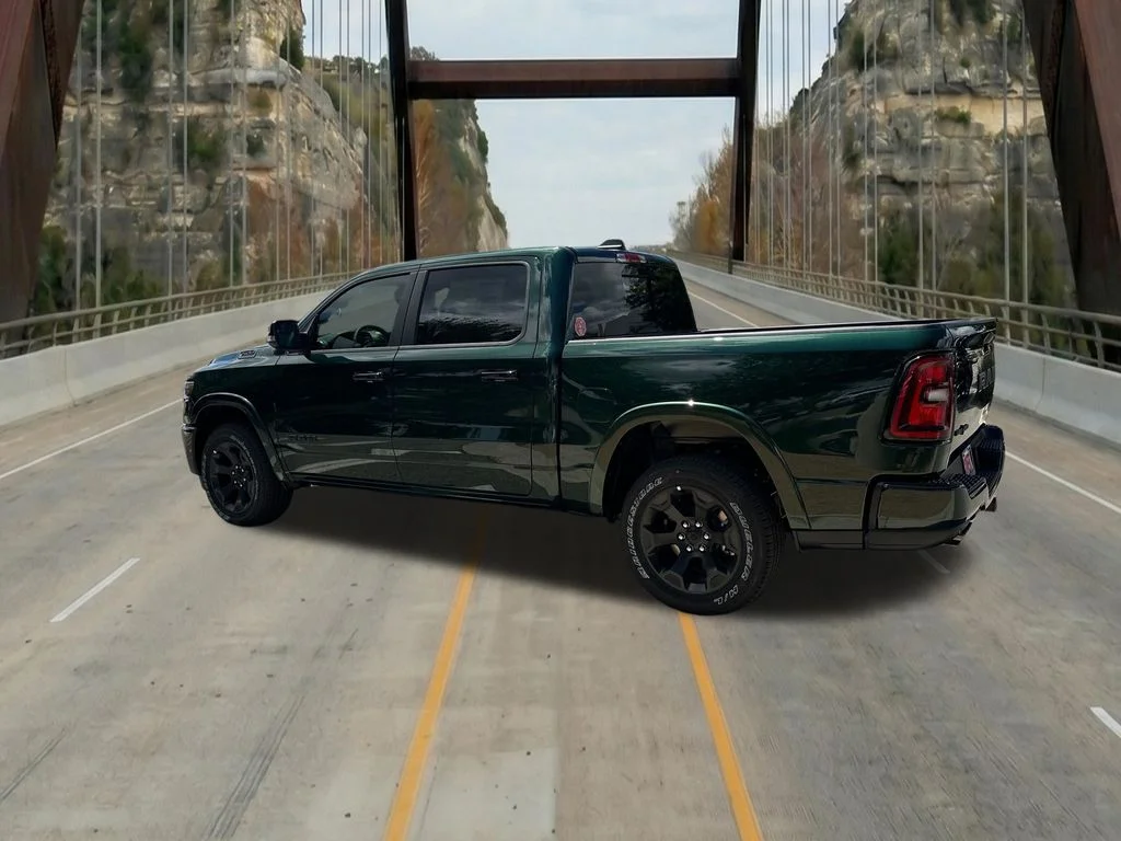 New 2026 Serrano-Green Metallic Exterior Paint RAM Big Horn/Lone Star image 6