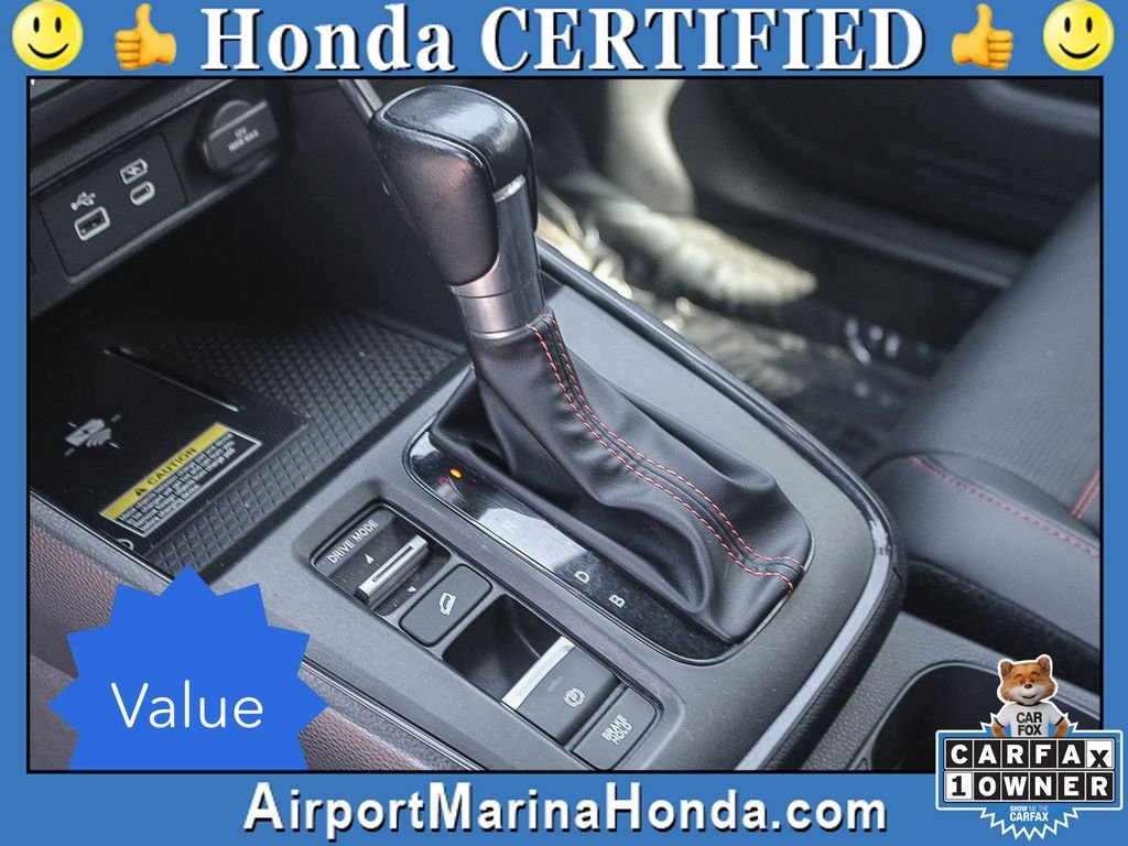 Certified Used 2024 Platinum White Pearl Honda HYBRID 2WD SPORT-L image 21