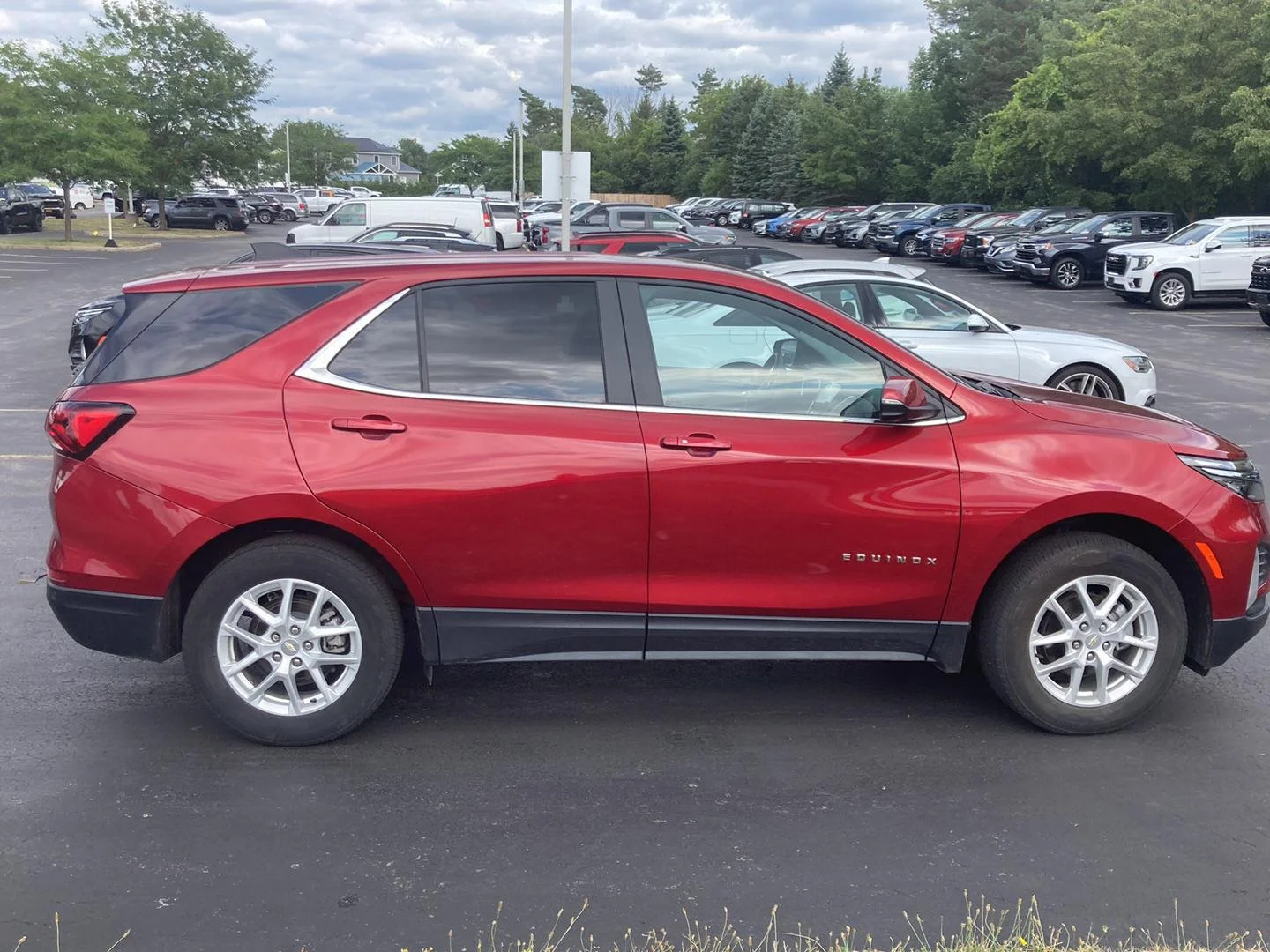 Used 2024 Radiant Red Tintcoat Chevrolet LT image 8