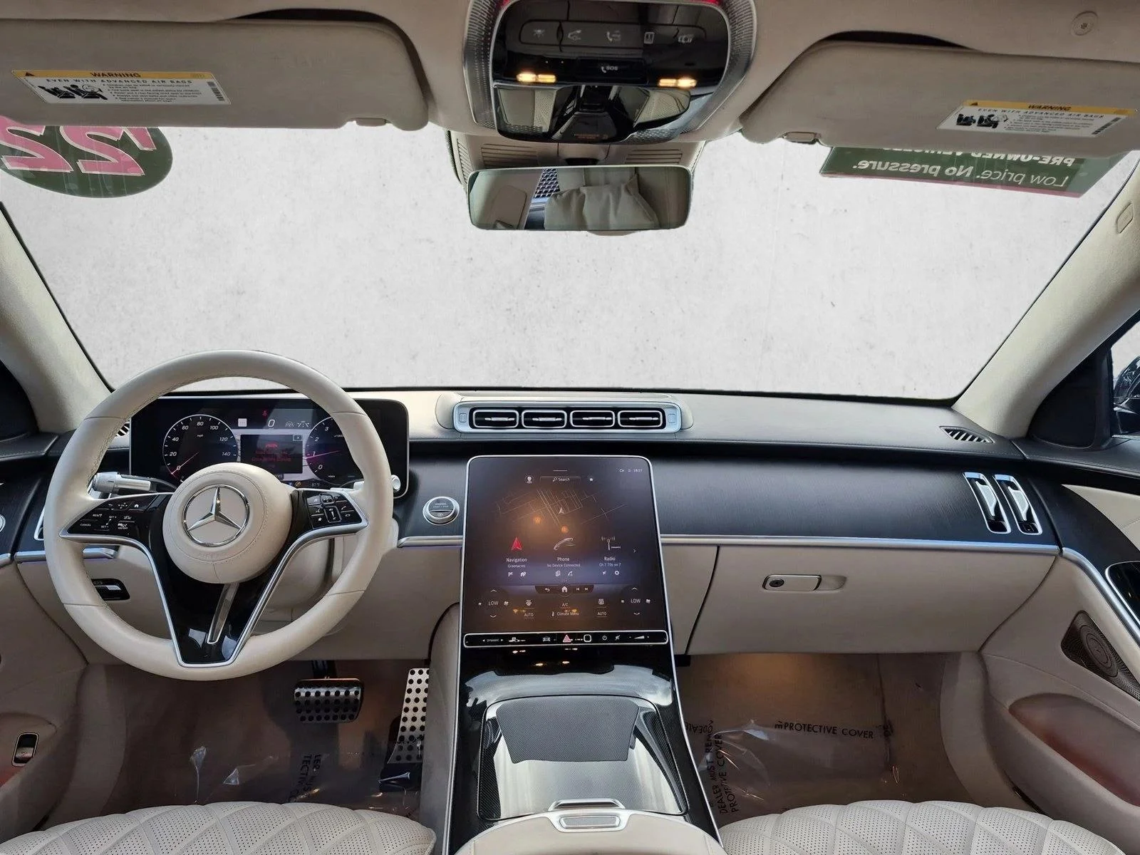 Used 2022 Cirrus Silver Mercedes-Benz S 580 image 19