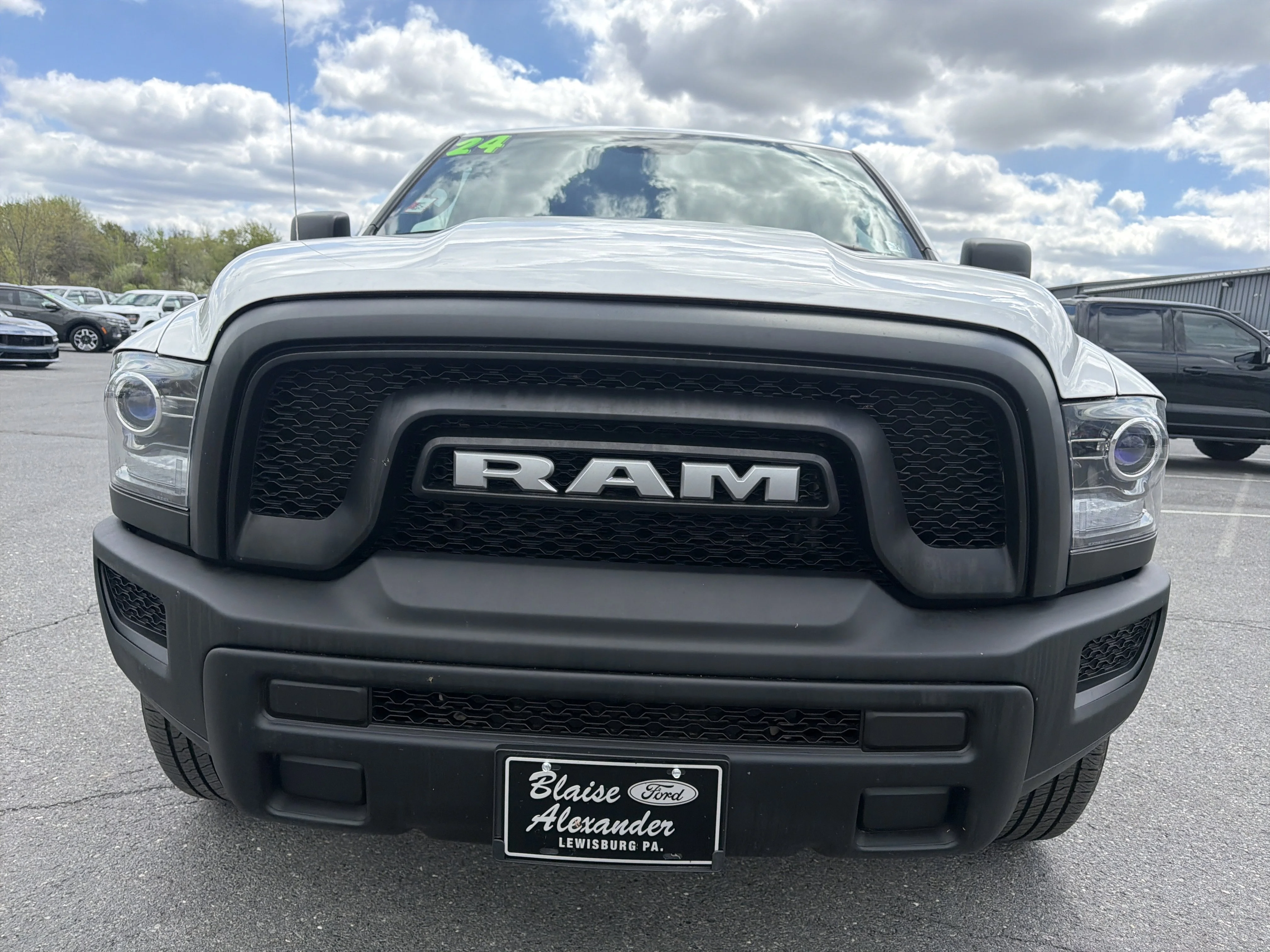 Used 2024 Bright White Clearcoat Ram Warlock image 9