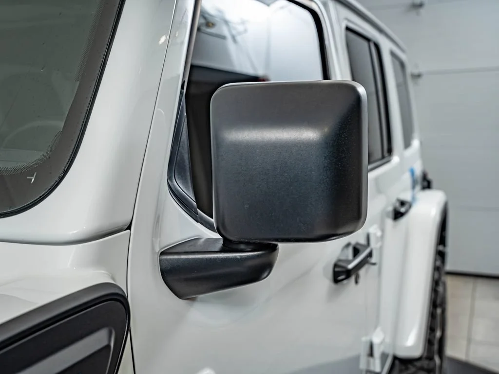 Used 2021 Bright White Clearcoat Jeep Unlimited Rubicon 4xe image 9