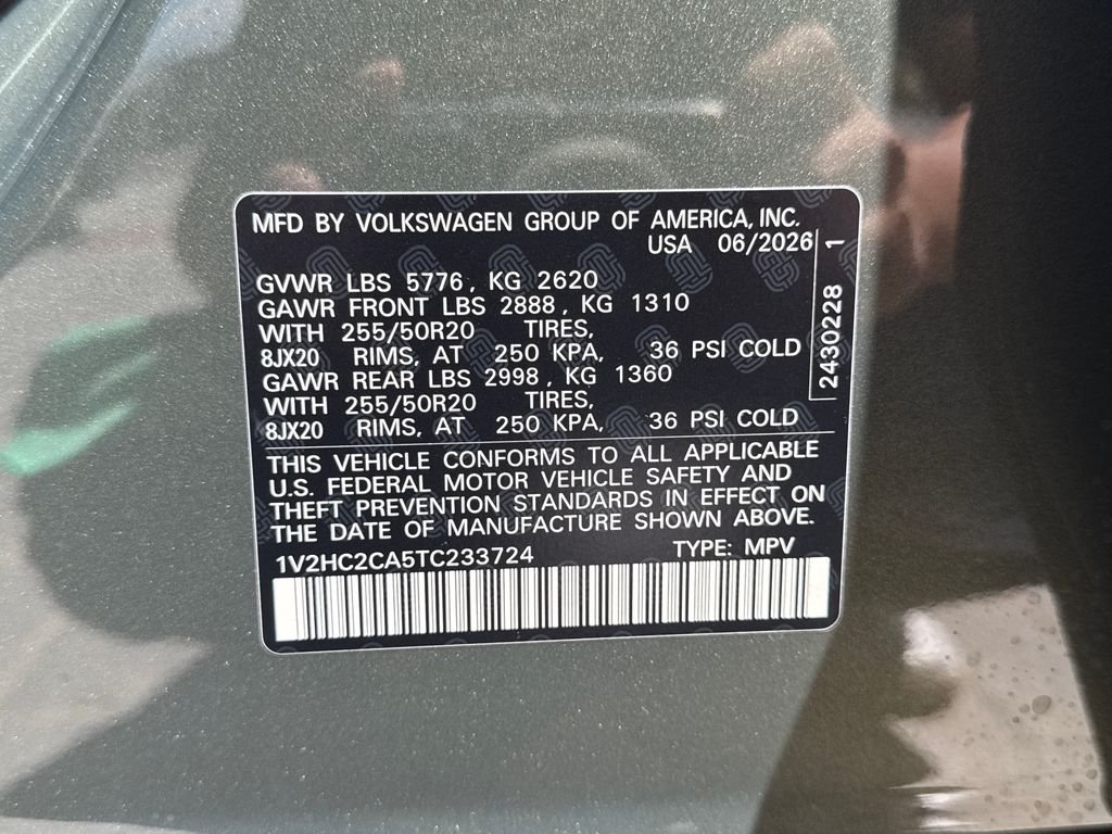 New 2026 Avocado Green Pearl Volkswagen 2.0T SE w/Technology image 23