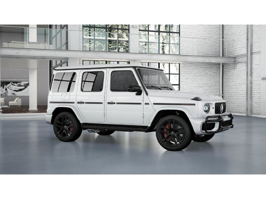 New 2027 MANUFAKTUR Moonlight White Metallic Mercedes-Benz AMG® G 63 SUV image 13