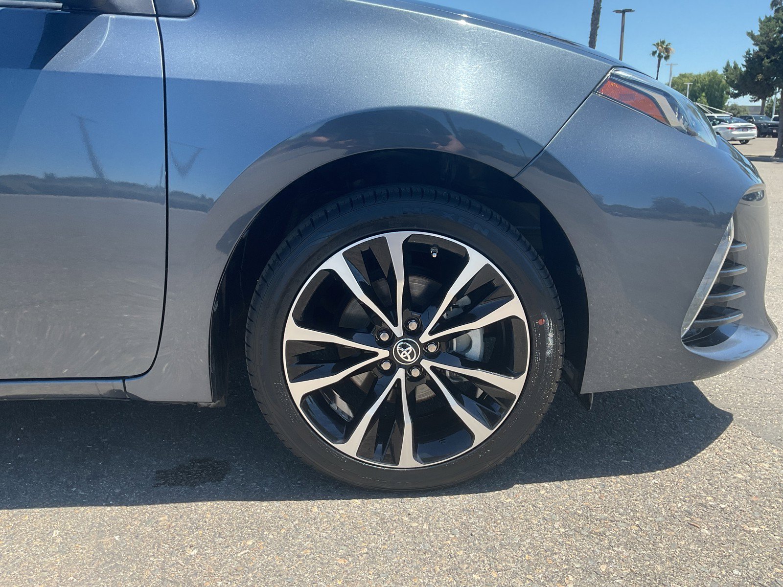 Certified Used 2017 Slate Metallic Toyota SE image 11