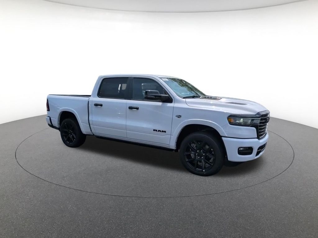 New 2026 Bright White Clear-Coat Exterior Paint RAM Laramie image 4
