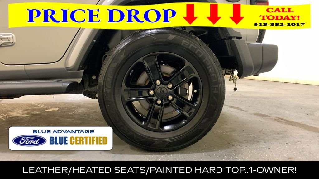 Certified Used 2021 Billet Silver Metallic Jeep Unlimited Sahara Altitude image 19