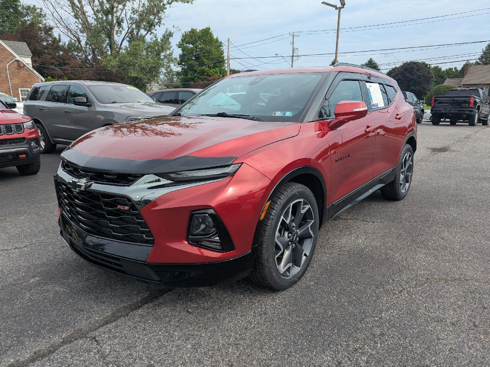 Used 2021 Cherry Red Tintcoat Chevrolet RS image 3