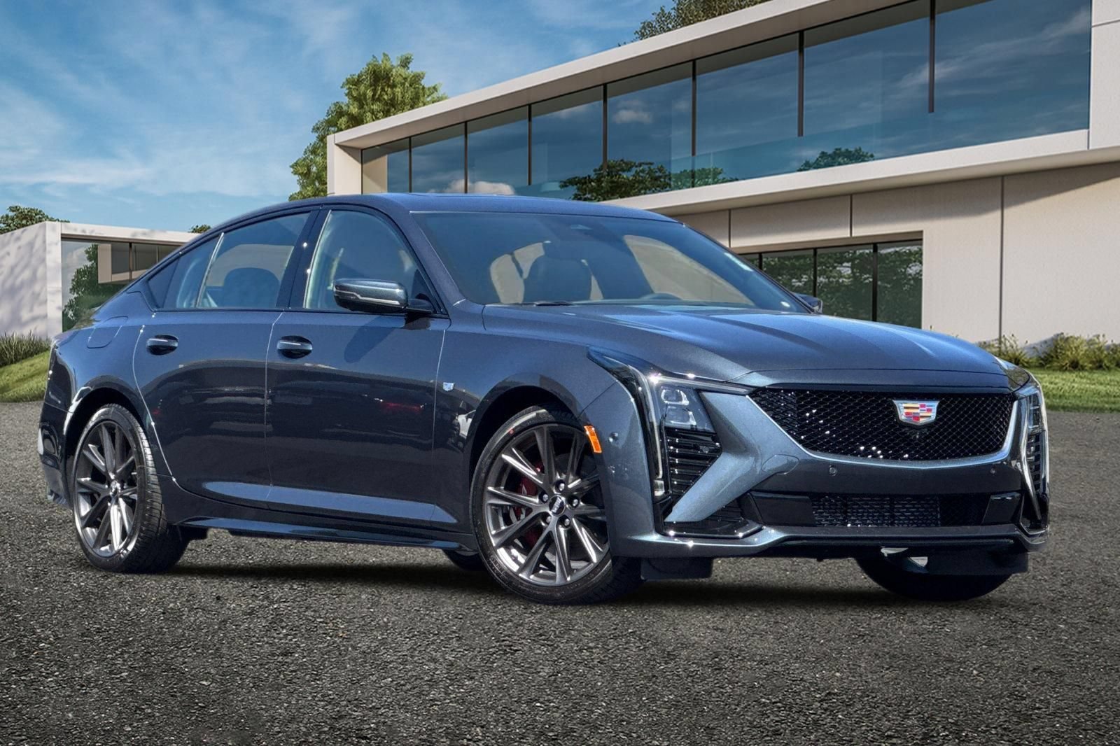 New 2026 Deep Space Metallic Cadillac Sport image 1