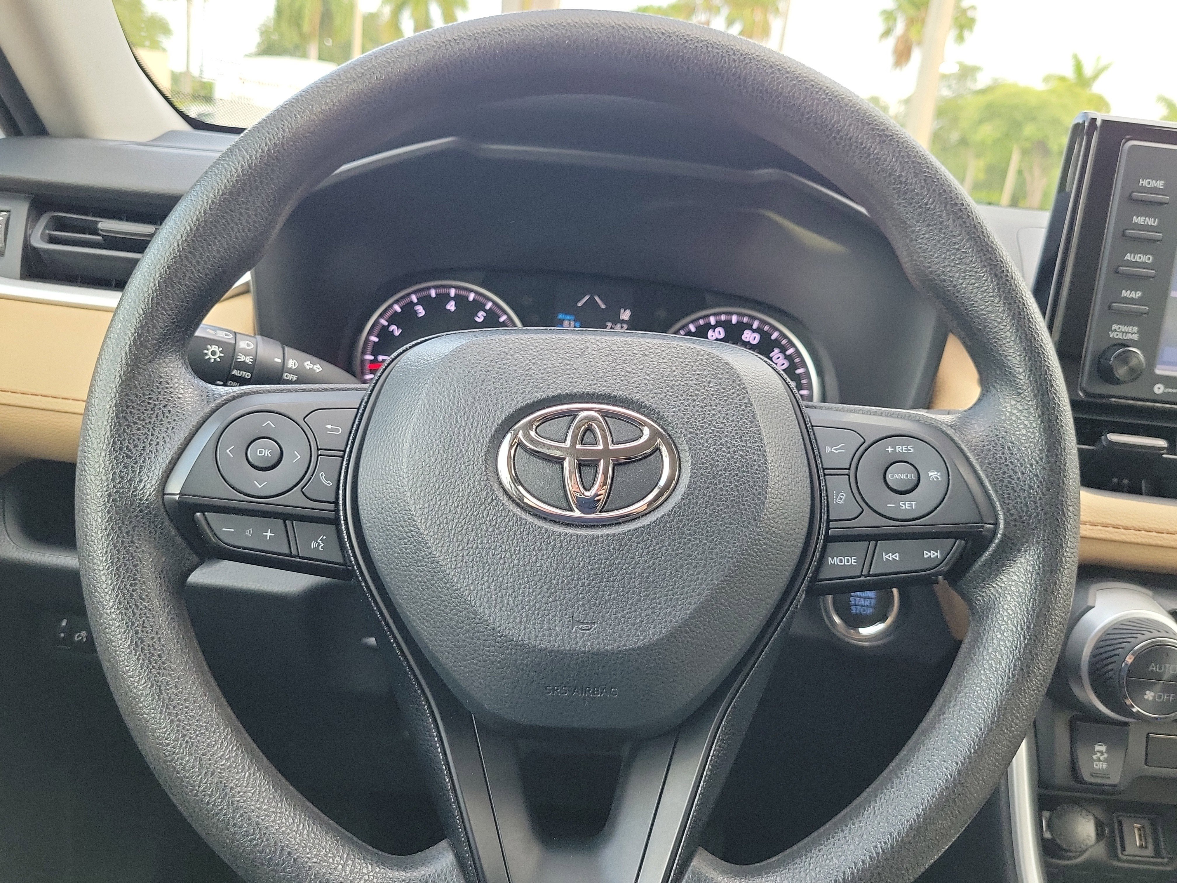 Used 2021 Super White Toyota XLE image 14