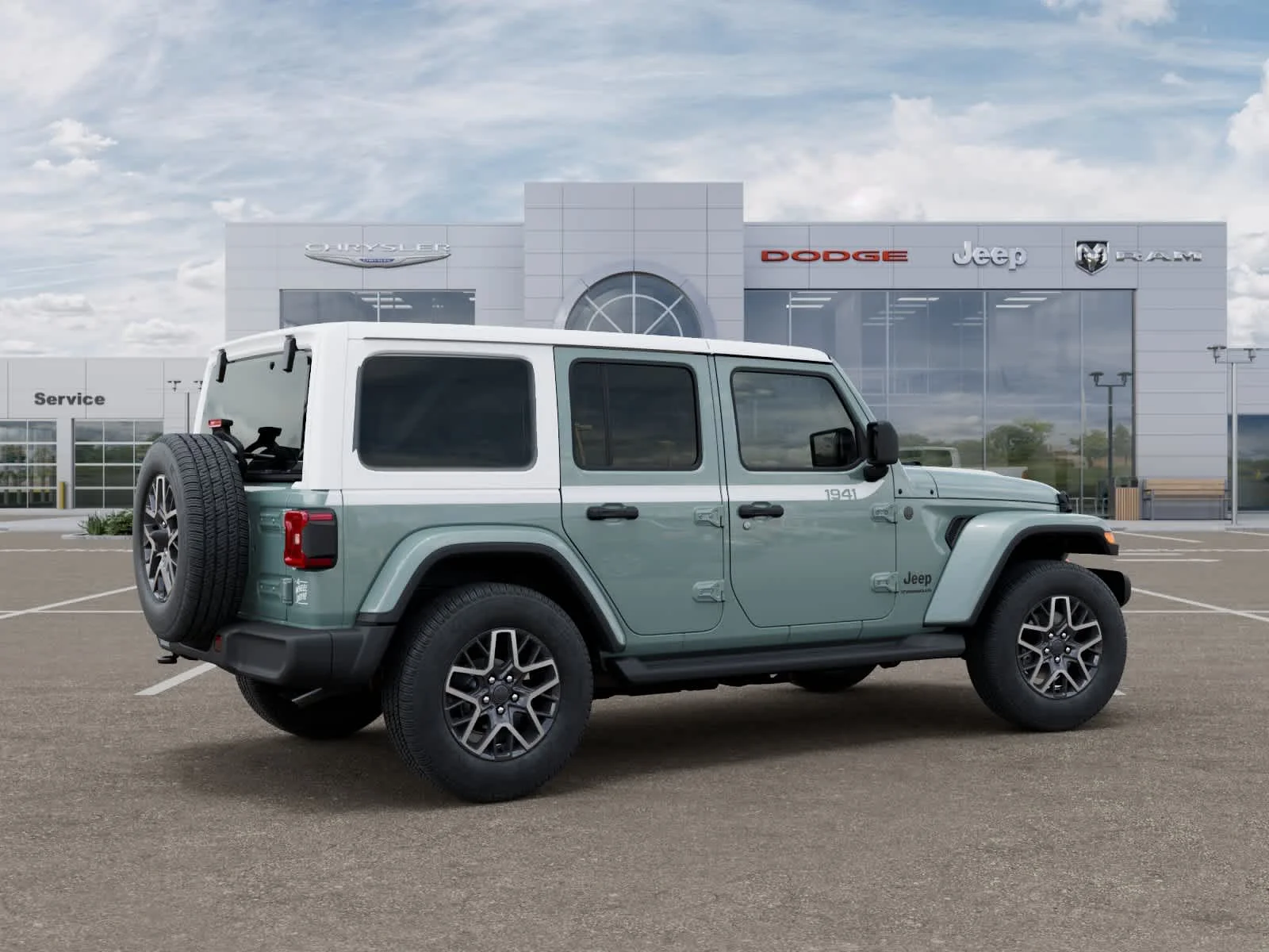 New 2027 Earl Clear-Coat Paint Jeep Sahara image 4
