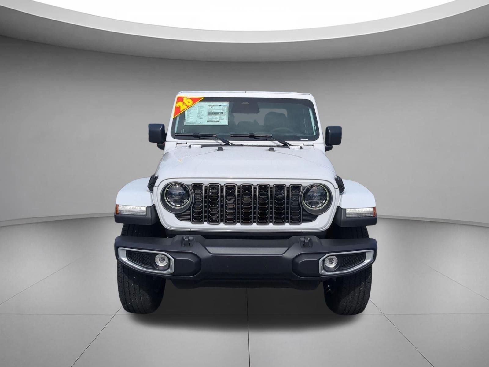 New 2026 Bright White Clearcoat Jeep Sahara image 8