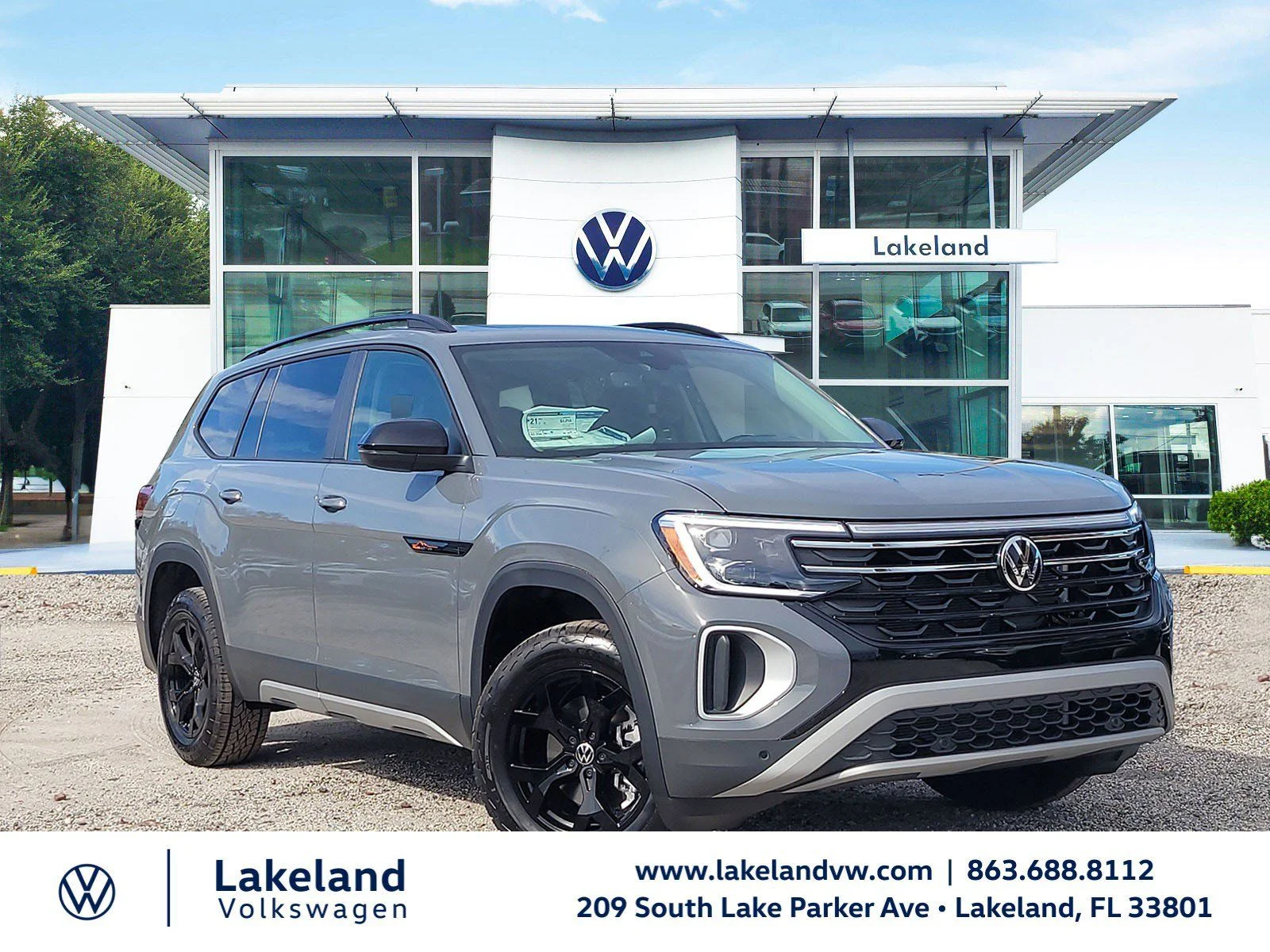 New 2026 Pure Gray Volkswagen 2.0T Peak Edition image 1