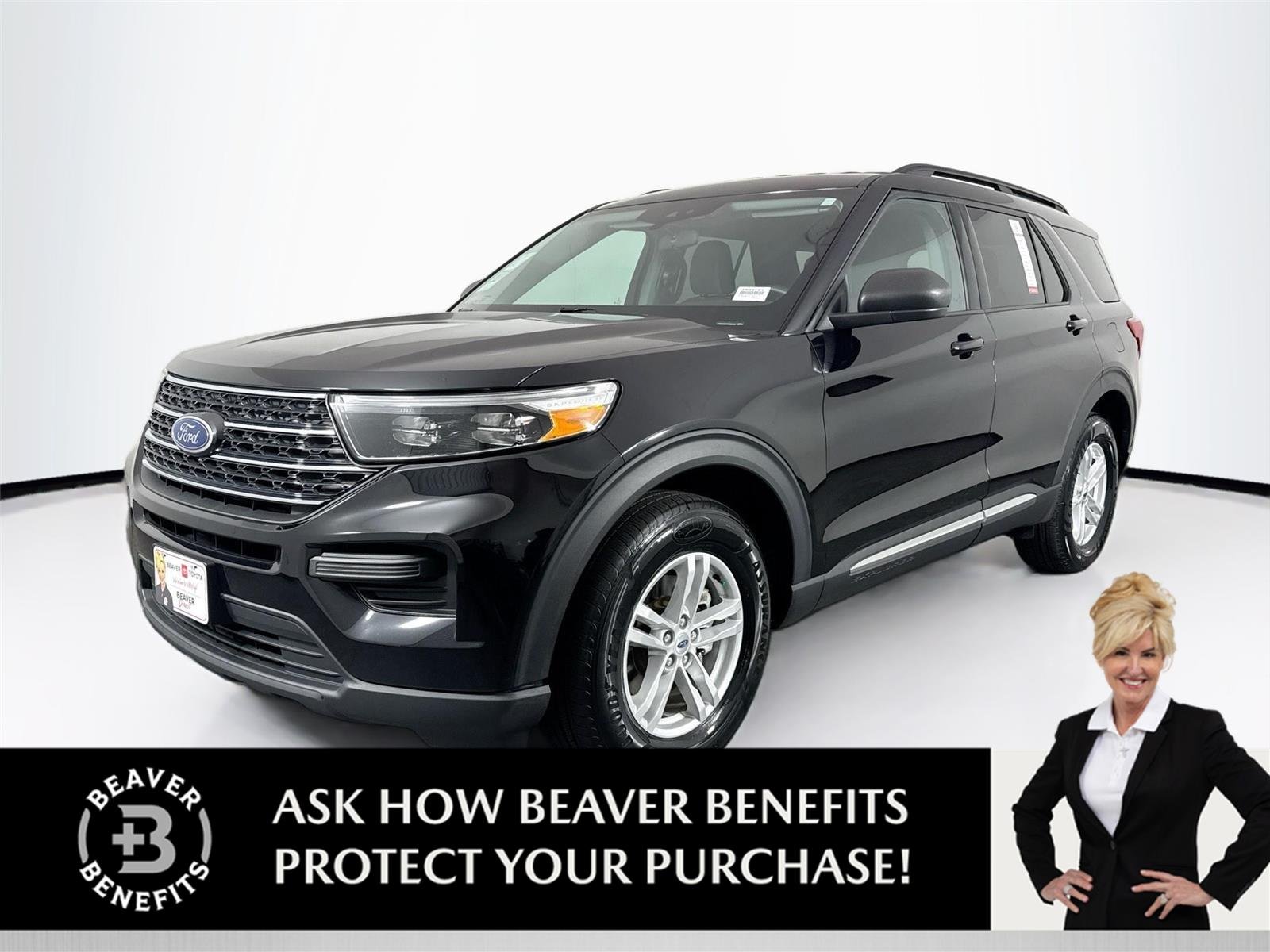 Used 2023 Agate Black Ford XLT image 1