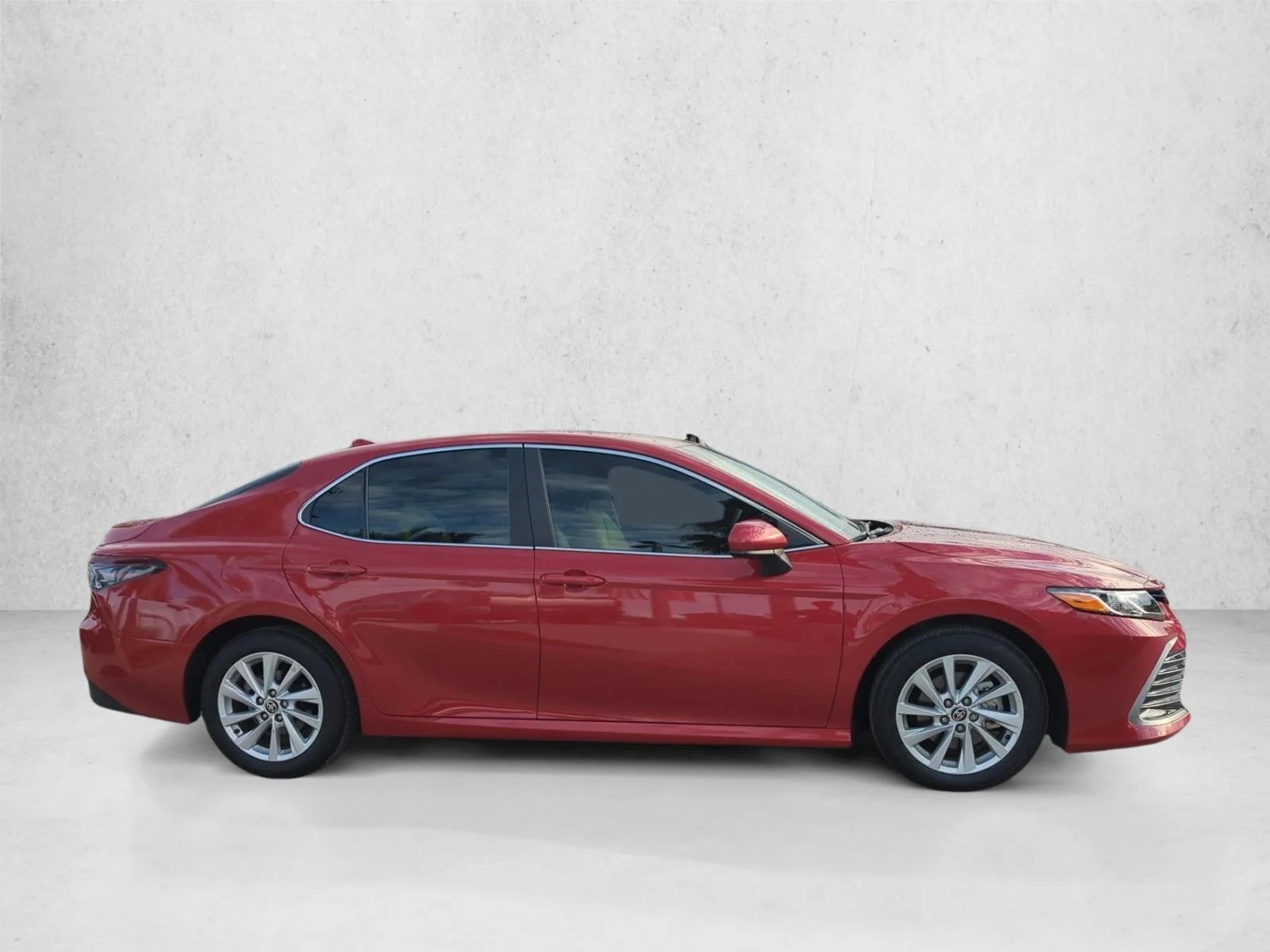 Used 2024 Supersonic Red Toyota LE image 5
