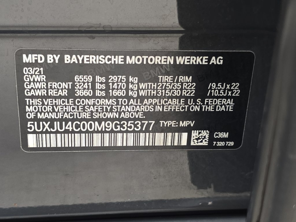 Used 2021 Dravit Gray Metallic BMW M50i image 33