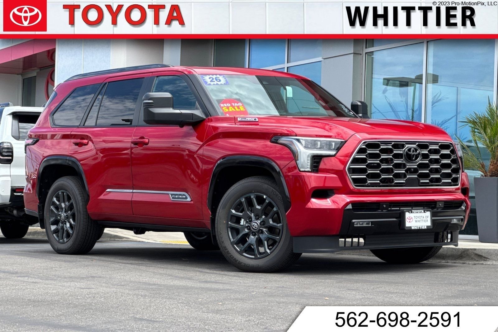 Certified Used 2026 Red Toyota Platinum image 24