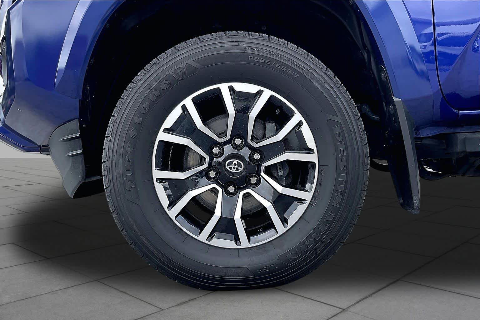 Used 2023 Blue Crush Metallic Toyota TRD Sport image 11