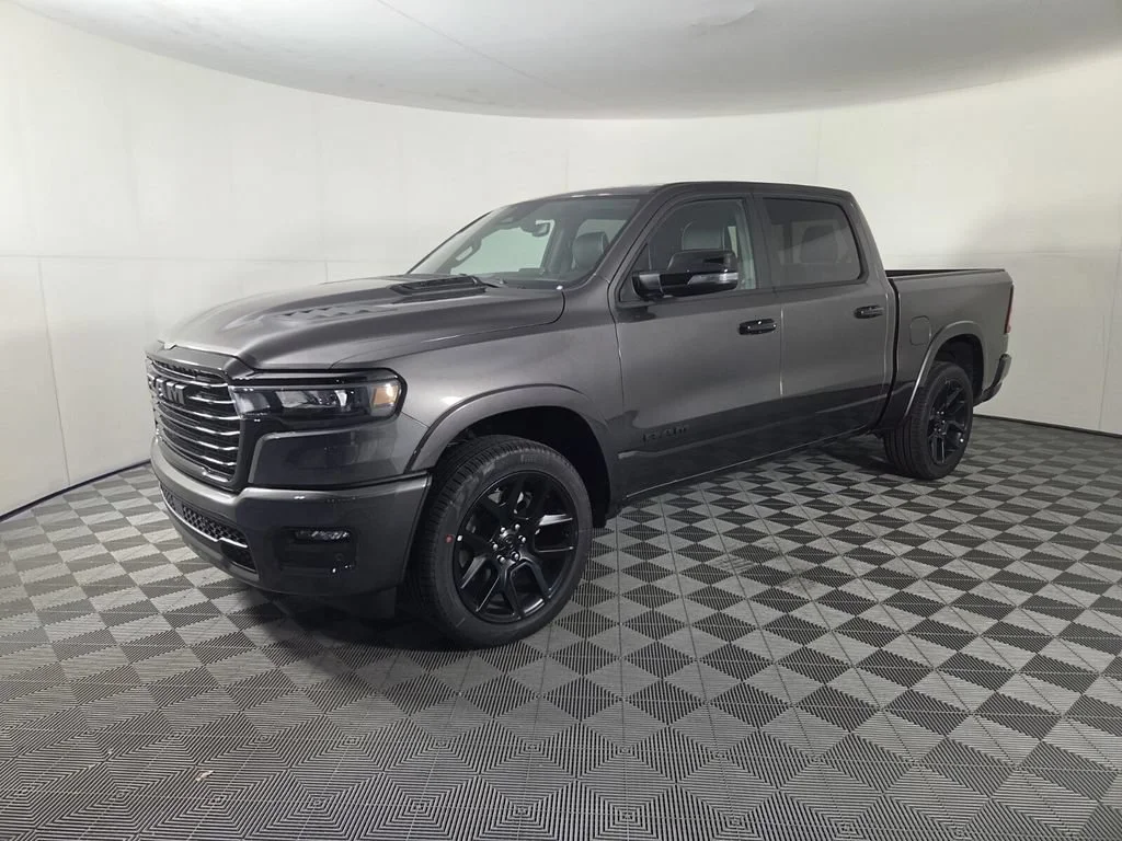 New 2026 Granite Crystal Metallic Clear-Coat Exterior Paint RAM Laramie image 4