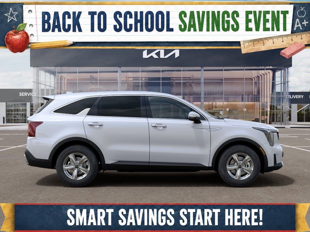 New 2026 Glacial White Pearl Kia LX image 7