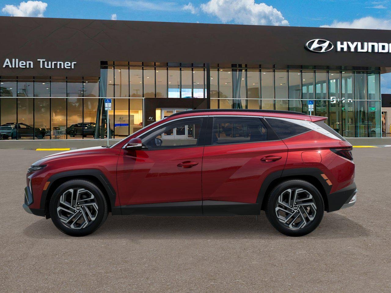 New 2026 Ultimate Red Hyundai Limited FWD image 3