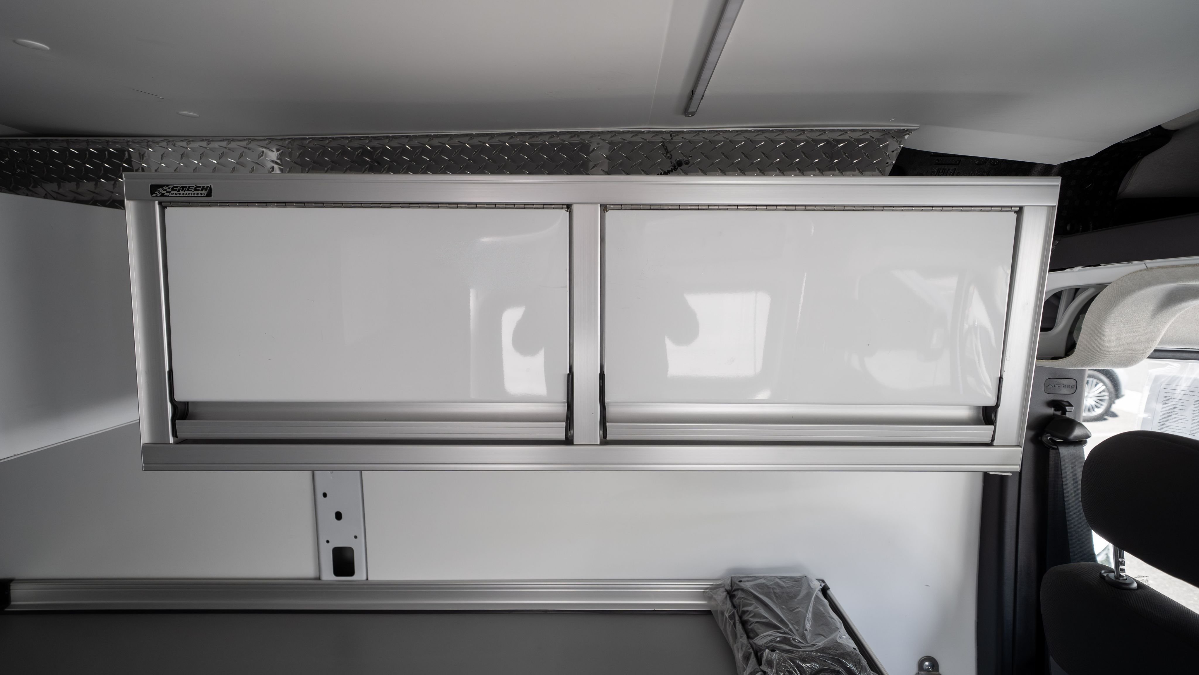 Used 2024 Bright White Clearcoat Ram High Roof image 27