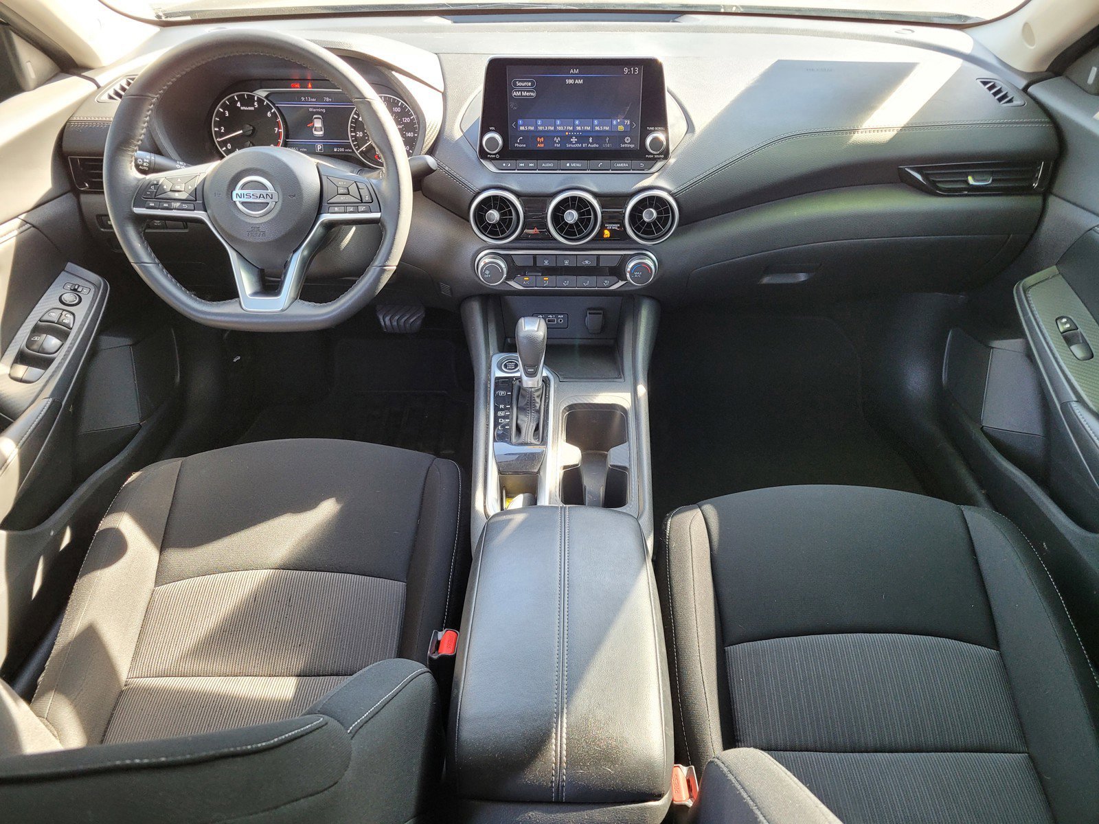 Used 2022 Super Black Nissan SV image 13