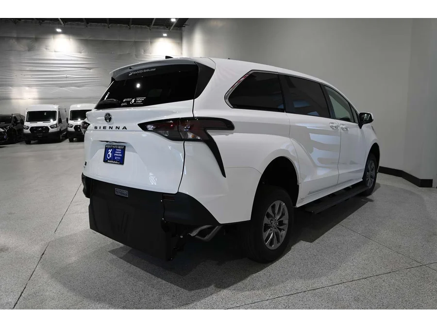 New 2026 WHITE Toyota LE Mobility Handicap Van image 6
