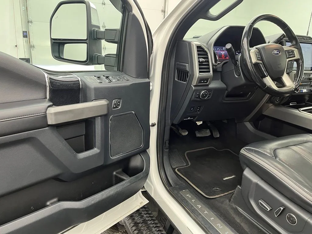 Used 2022 White Ford Platinum Lifted Truck image 14